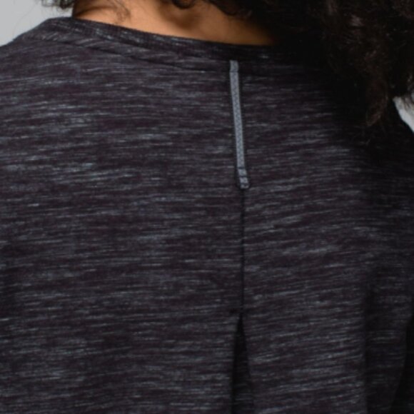 Lululemon Exhalation Pullover Black Heather 4 NWOT - Picture 8 of 16